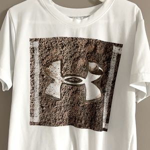 Under Armour heat gear baseball t- shirt size 7